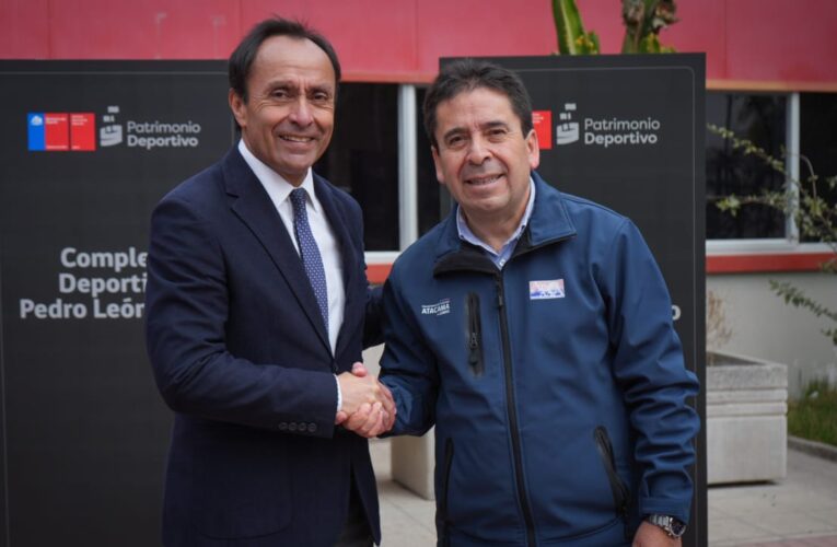 Gobierno Regional y MINDEP firman histórico convenio que permitirá la financiación de 34 proyectos de infraestructura deportiva en Atacama