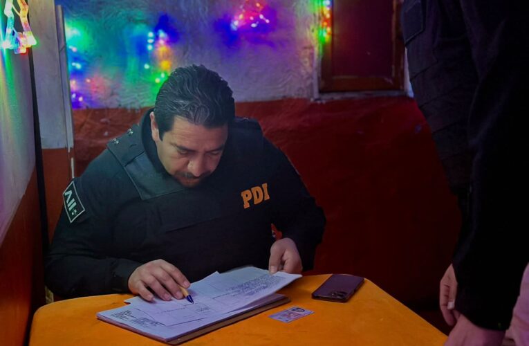 PDI ATACAMA DENUNCIÓ A QUINCE PERSONAS TRAS OPERATIVO DE FISCALIZACIÓN REALIZADO EN TIERRA AMARILLA