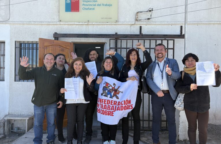 Con apoyo de Seremi del Trabajo y Previsión Social: Sindicato TRAMSALPO y Salfa S.A firman contrato colectivo dando término a 28 días de huelga