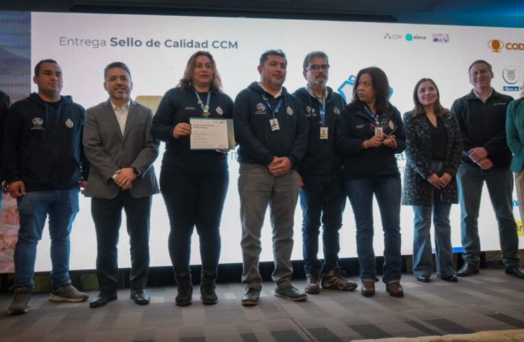 Liceos de la región obtienen Sello de Calidad CCM gracias al Programa Mejoramiento de la Formación Técnico Profesional para la Minería 4.0