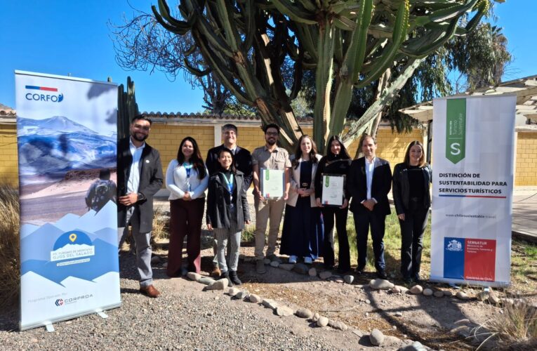 Región de Atacama suma dos nuevos servicios turísticos con Sello S de Sustentabilidad
