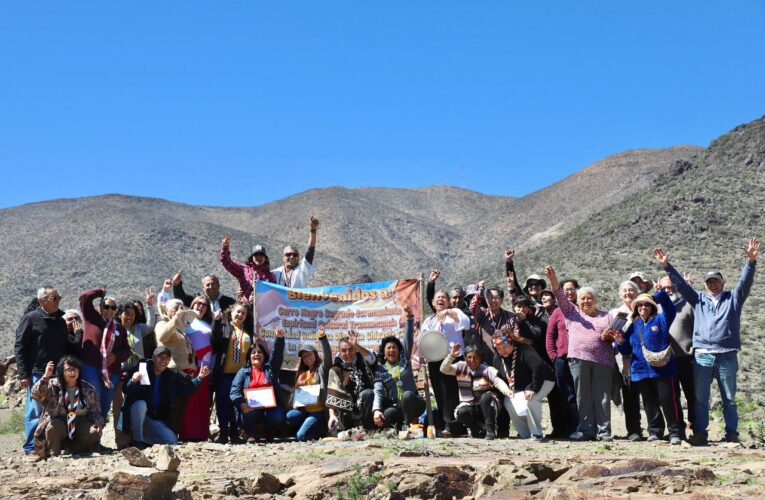 Desde las faldas del Cerro Negro rinden homenaje a mujeres indígenas del Valle del Huasco