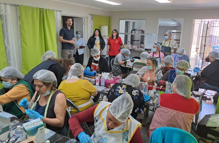 Personas mayores de Copiapó fortalecen su autonomía y tejido social a través del arte en resina