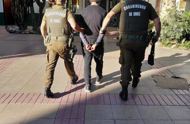 En Copiapó: Hombre con arresto domiciliario total fue sorprendido transitando por la vía pública