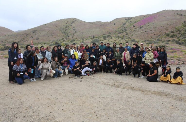 Municipalidad de Copiapó inició la temporada “Vive el Desierto Florido” en Totoral