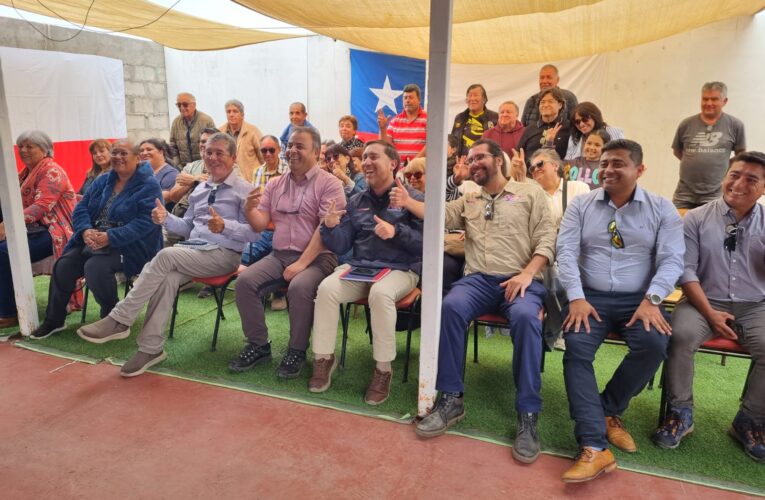 Alcalde de Huasco destaca trabajo comunitario en Los Toyos