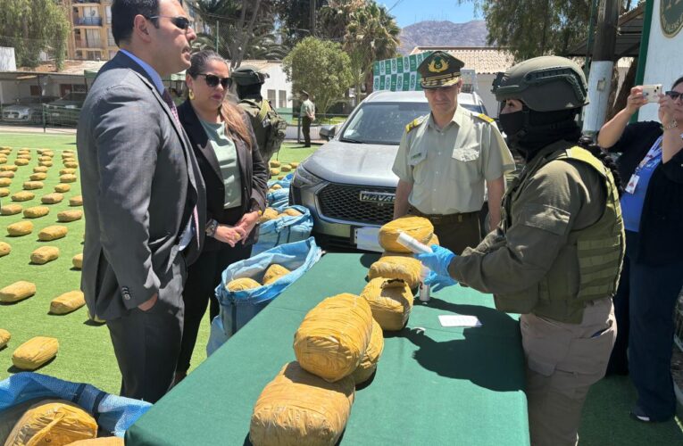 CARABINEROS DESARTICULA ORGANIZACIÓN CRIMINAL DEDICADA AL TRÁFICO DE DROGAS EN LA RUTA 5 NORTE