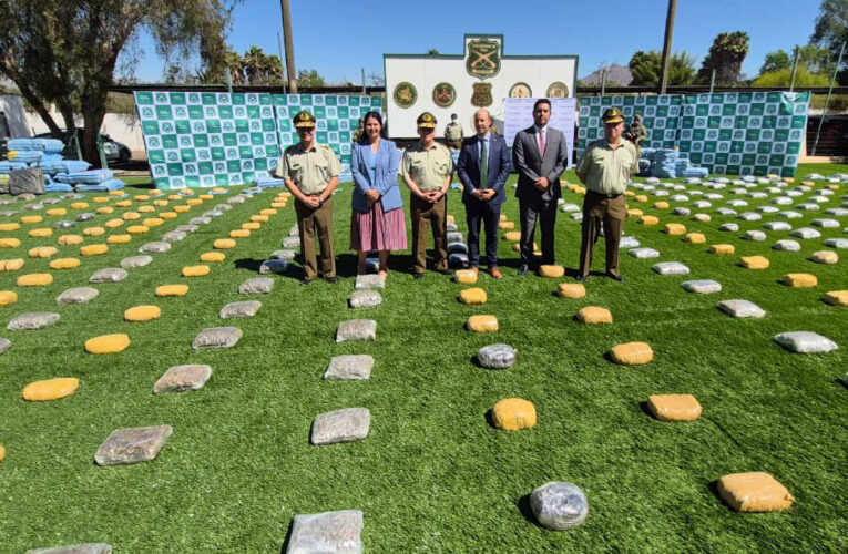 Chañaral: Fiscal Regional destacó labor investigativa en casos de droga incautadas en la Macrozona Norte