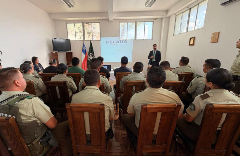 Vallenar: Fiscalía realizó capacitación sobre Violencia Intrafamiliar y Ley Integral contra la Violencia de Género