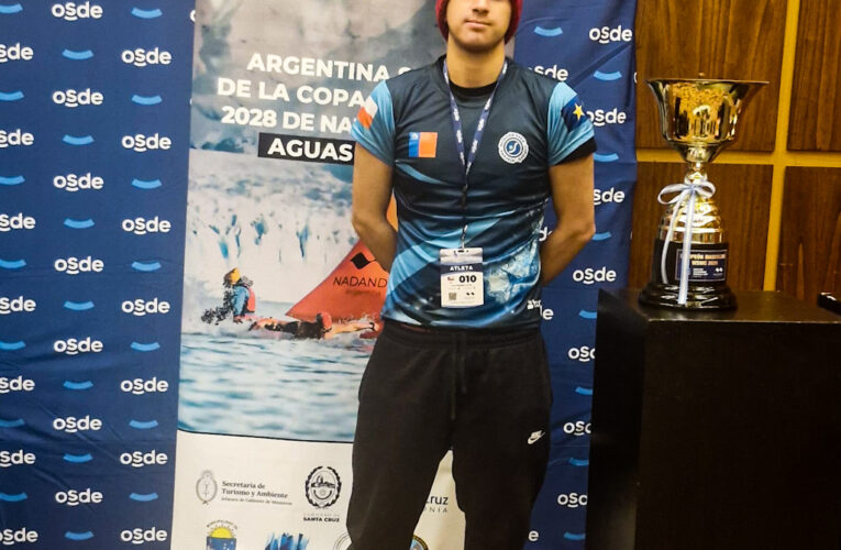 Matías Veas vuelve a representar a Chile en la Winter Swimming World Cup de Argentina
