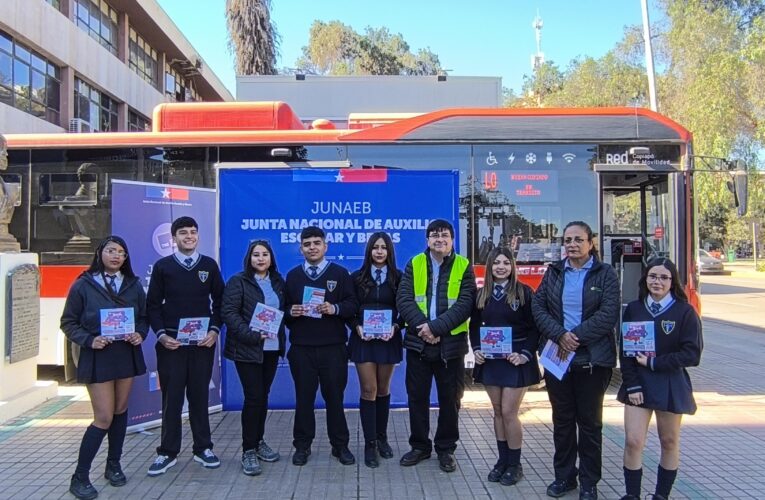 Autoridades de Atacama impulsan campaña “Súbete al Buen Trato” para promover el respeto entre estudiantes y conductores del transporte público