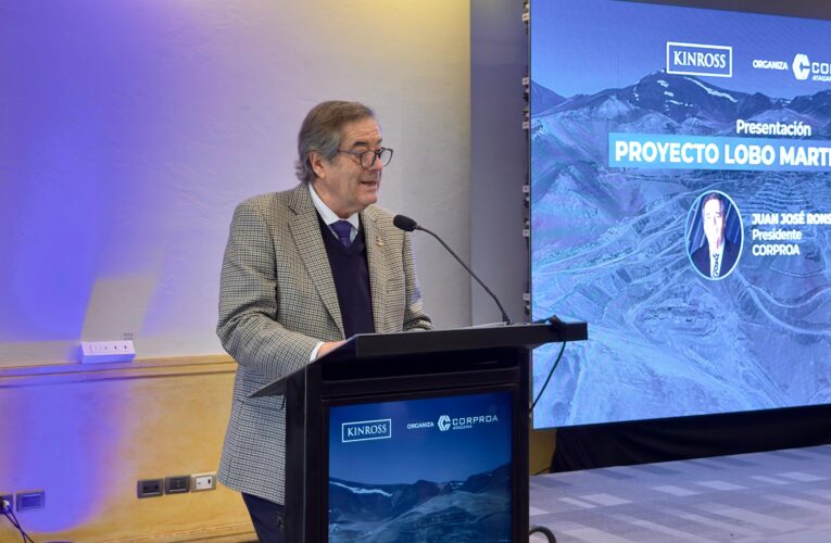 Kinross presenta Lobo-Marte a proveedores y socios de CORPROA