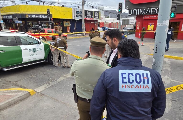 Copiapó: Fiscalía formalizará a persona herida a bala como autor del delito de homicidio frustrado