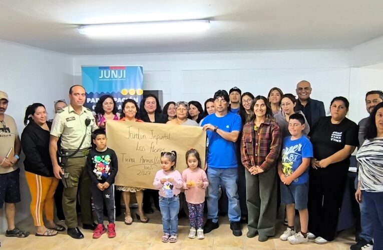Vecinos de Tierra Amarilla participaron en consulta ciudadana que definió el nombre del jardín infantil de JUNJI Atacama que abrirá sus puertas próximamente en el sector Ojancos de la ciudad