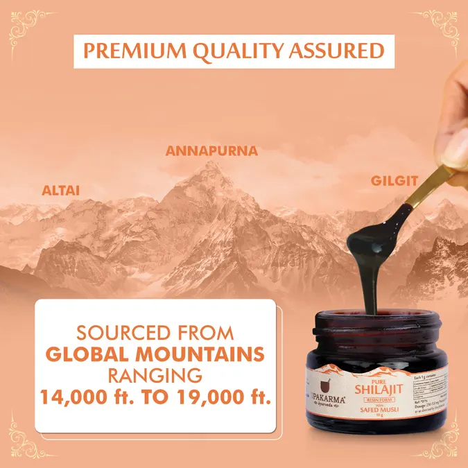 Pure Shilajit Resin with Safed Musli Powerhouse of Benefits