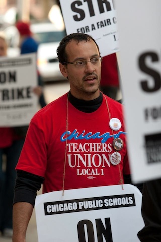 Ed Hershey on strike