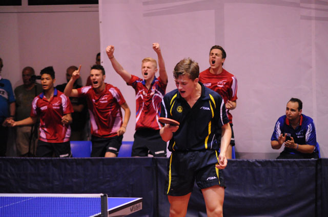 European Youth Championships 2014 Riva del Garda Junior Boys Sweden - France