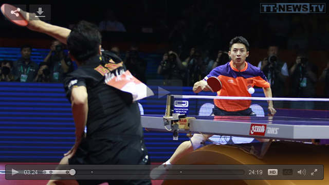 WTTC 2015: Ma Long vs. Fang Bo - Men's Singles Final