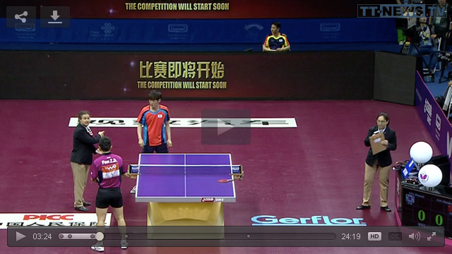 WTTC 2015: Fan Zhendong vs. Kim Minseok