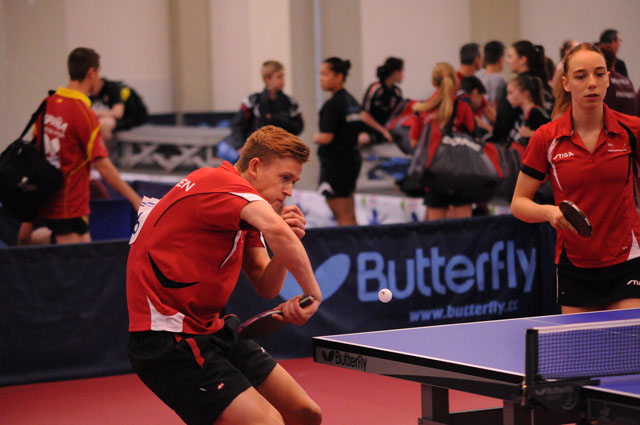 Jakob Hansen / Sofie Egeholt Bang Denmark European Youth Championships 2014