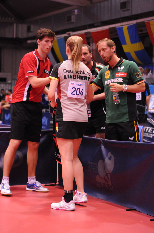 Adam Szudi (HUN) / Chantal Mantz (GER) European Youth Championships 2014