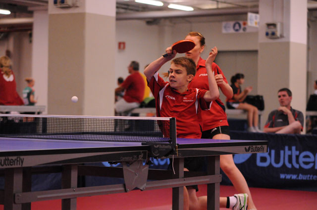 Peter Svenningsen (Denmark) / Sarah Horgen (Norway) European Youth Championships 2014