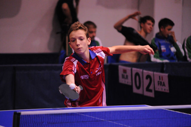 French Junior Boys Table Tennis National Team