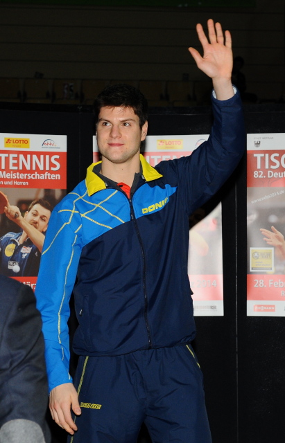 NDM 2014 Tischtennis - Deutscher Meister Dimitrij Ovtcharov