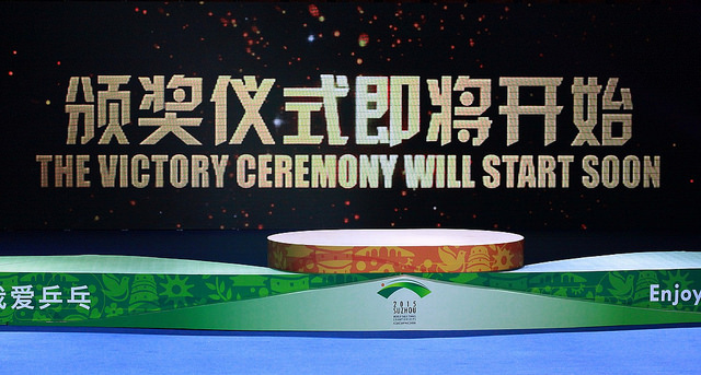 WTTC 2015: World Championships Ceremony - by courtesy of ITTF