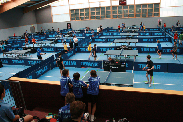 TIBHAR Arena Oberboihingen (Stuttgart) bei den Internationalen TT-NEWS Open