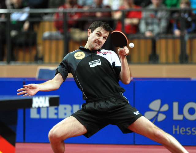 Timo Boll Spielszene