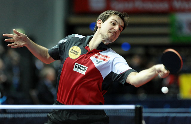 Timo Boll Vorhand