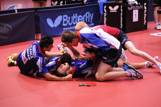 France Junior Boys Table Tennis National Team