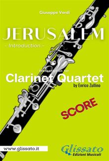 Jerusalem - Clarinet Quartet (score) PDF