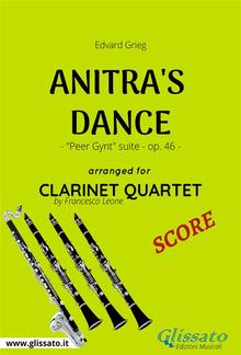 Anitra's Dance - Clarinet Quartet SCORE PDF