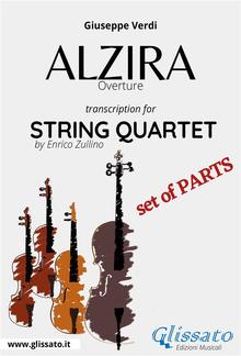 Alzira (overture) - string quartet set of parts PDF