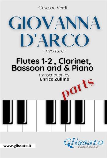 "Giovanna D'Arco" overture - Woodwinds & Piano (parts) PDF