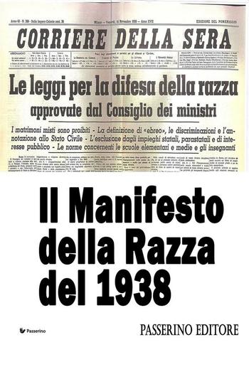 Il Manifesto della Razza del 1938 PDF