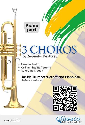 Piano accompaniment part: 3 Choros by Zequinha De Abreu for Trumpet and Piano PDF