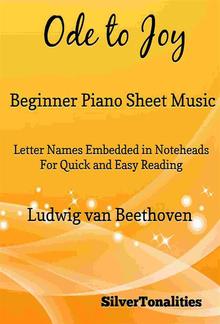 Ode to Joy Beginner Piano Sheet Music PDF