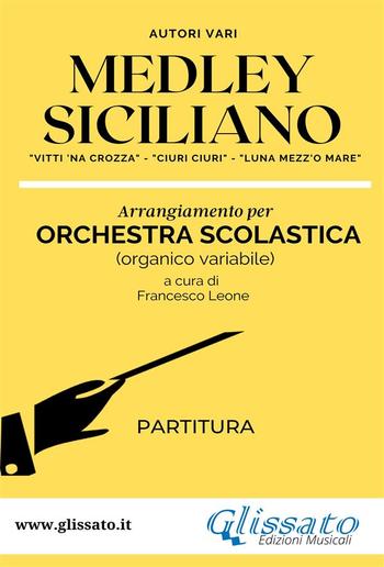 Medley Siciliano - Orchestra Scolastica (partitura) PDF