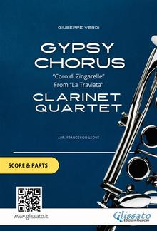 Clarinet Quartet "Gypsy Chorus" Score & Parts PDF