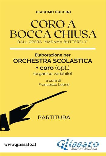 Coro a bocca chiusa - Orchestra scolastica (smim/liceo) partitura PDF