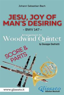 Jesu, joy of man's desiring - Woodwind Quintet - Parts & Score PDF