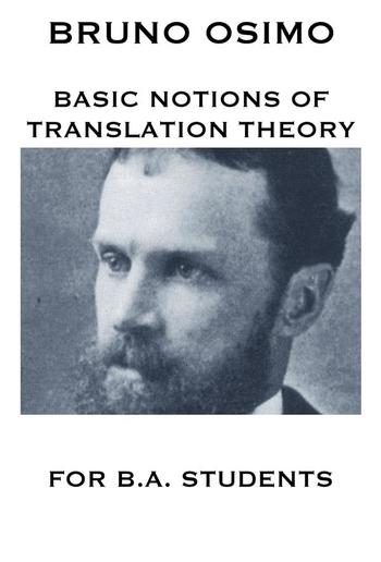 Basic notions of Translation Theory PDF