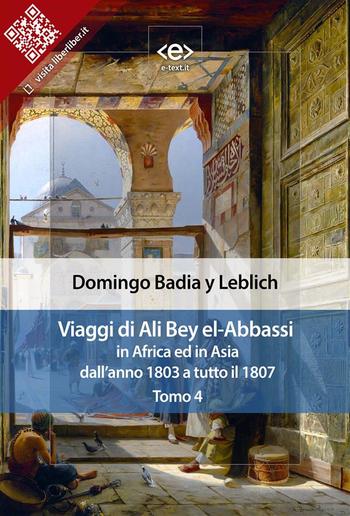 Viaggi di Ali Bey el-Abbassi in Africa ed in Asia. Tomo 4 PDF Viaggi di Ali Bey el-Abbassi in Africa ed in Asia. Tomo 4 PDF