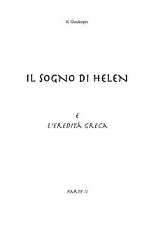 Il sogno di Helen e l'eredità greca. Parte II PDF