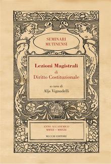 Lezioni Magistrali di Diritto Costituzionale III PDF