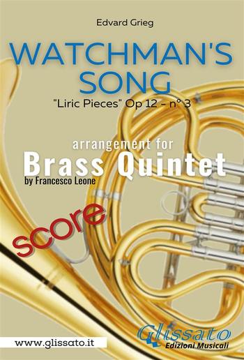 Watchman's Song - Brass Quintet (score) PDF