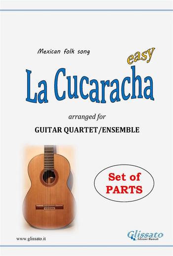 La Cucaracha - Guitar Quartet set of parts PDF